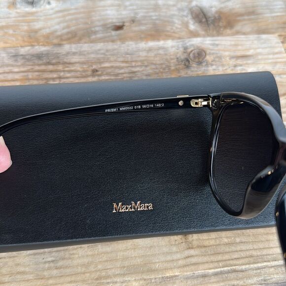 NWT MaxMara Prism Black Sunglasses main image 7